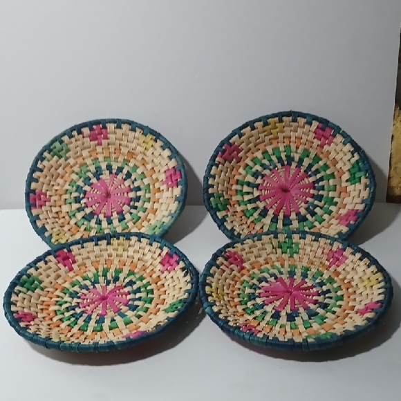 Colorful Woven Basket Set - Picture 5 of 5
